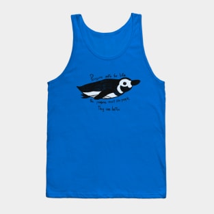 Penguins mate for life Tank Top